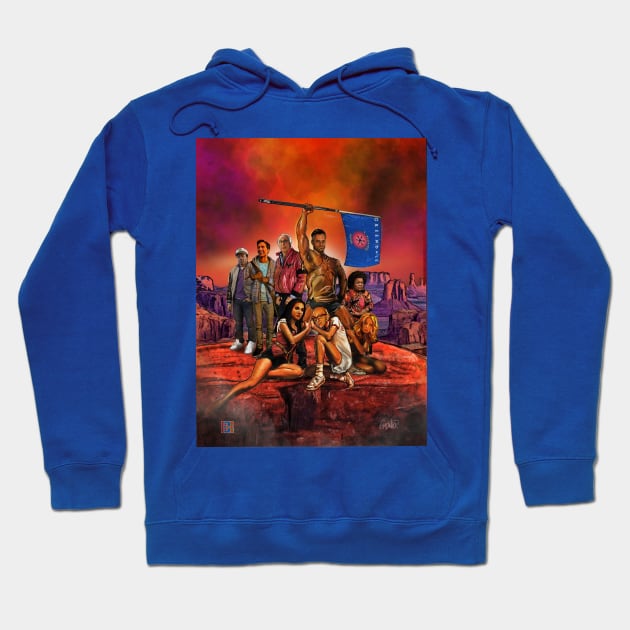 Community Vacation Hoodie by Elizachadwickart 